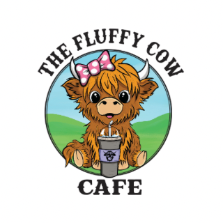 The Fluffy Cow Cafe logo